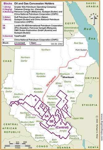 Sudan Oil Fields